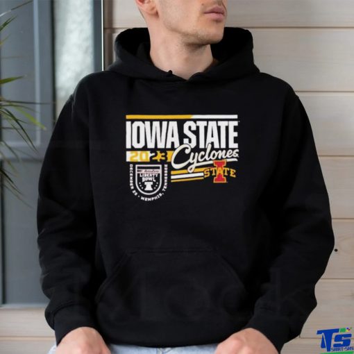 Official College Football Bowl Games 2023 Liberty Bowl December 29 Iowa State Cyclones Logo T Shirt