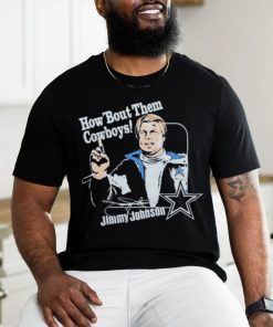 Official Cowboys jimmy johnson signature shirt