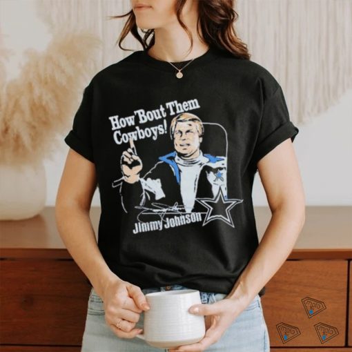 Official Cowboys jimmy johnson signature shirt