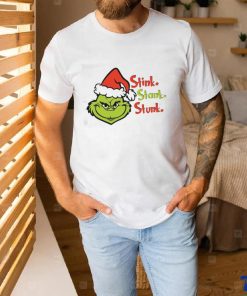 Official Custom Christmas Matching Grinch Stink Stank Stunk Shirt