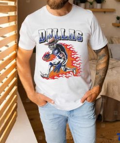 Official Dallas Football Cowboys player fire T shirt