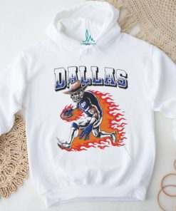 Official Dallas Football Cowboys player fire T shirt