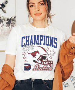 Official Dallas Smu 2023 Football Champions T Shirt
