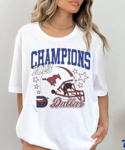 Official Dallas Smu 2023 Football Champions T Shirt