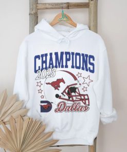 Official Dallas Smu 2023 Football Champions T Shirt
