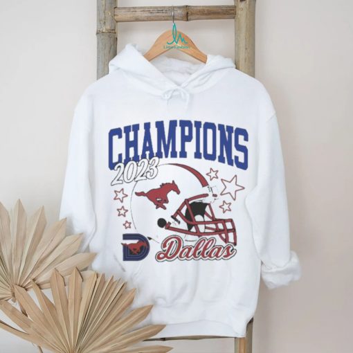 Official Dallas Smu 2023 Football Champions T Shirt