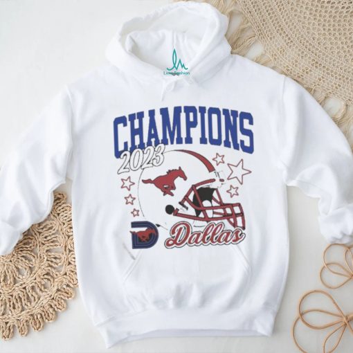 Official Dallas Smu 2023 Football Champions T Shirt