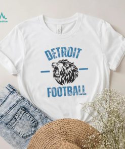 Official Detroit Football T Shirt