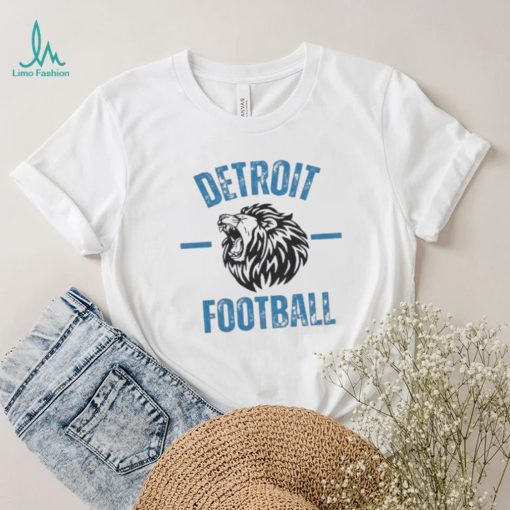 Official Detroit Football T Shirt