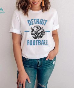 Official Detroit Football T Shirt