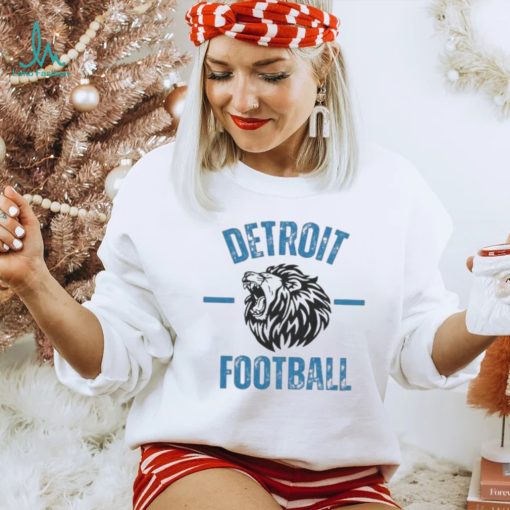 Official Detroit Football T Shirt