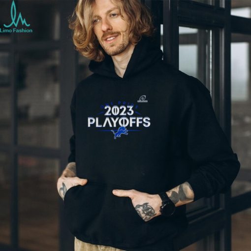 Official Detroit Lions Fanatics Branded 2023 NFL Playoffs Shirt