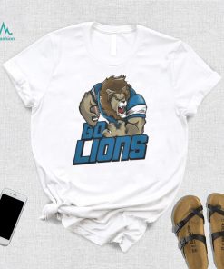 Official Detroit Lions Football Go Lions Mascot Shirt
