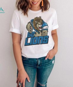 Official Detroit Lions Football Go Lions Mascot Shirt