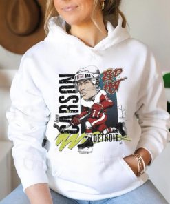 Official Detroit Red Wings Jimmy Carson Red Hot Shirt