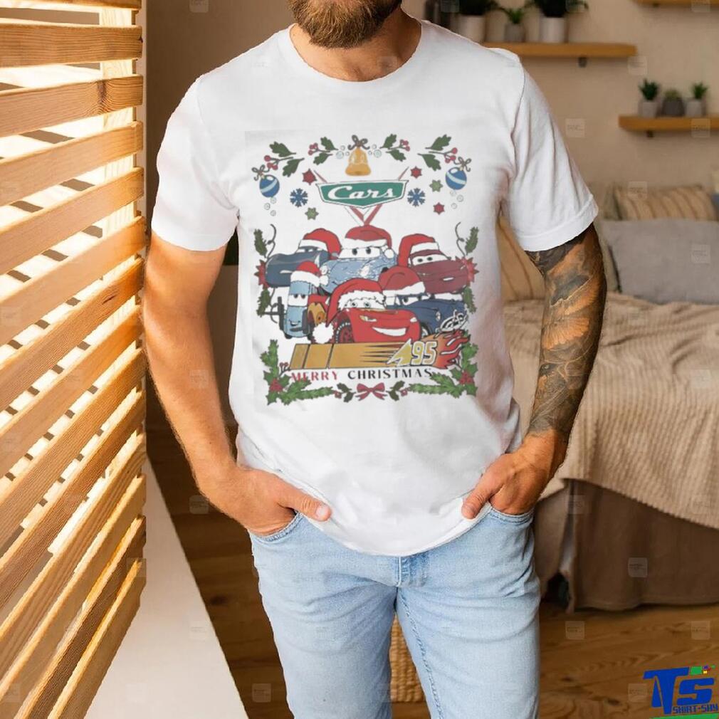 Official Disneyland Cars Lightning McQueen Tow Mater Christmas T Shirt Official Disneyland Cars Lightning McQueen Tow Mater Christmas T Shirt