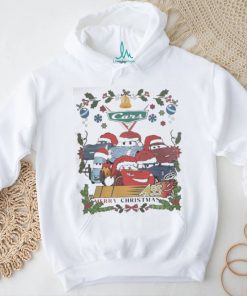 Official Disneyland Cars Lightning McQueen Tow Mater Christmas T Shirt
