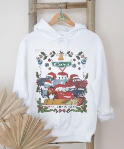 Official Disneyland Cars Lightning McQueen Tow Mater Christmas T Shirt