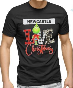 Official EPL Newcastle United Grinch Love Christmas T Shirt