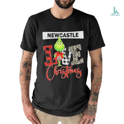 Official EPL Newcastle United Grinch Love Christmas T Shirt
