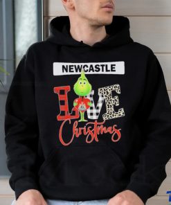 Official EPL Newcastle United Grinch Love Christmas T Shirt