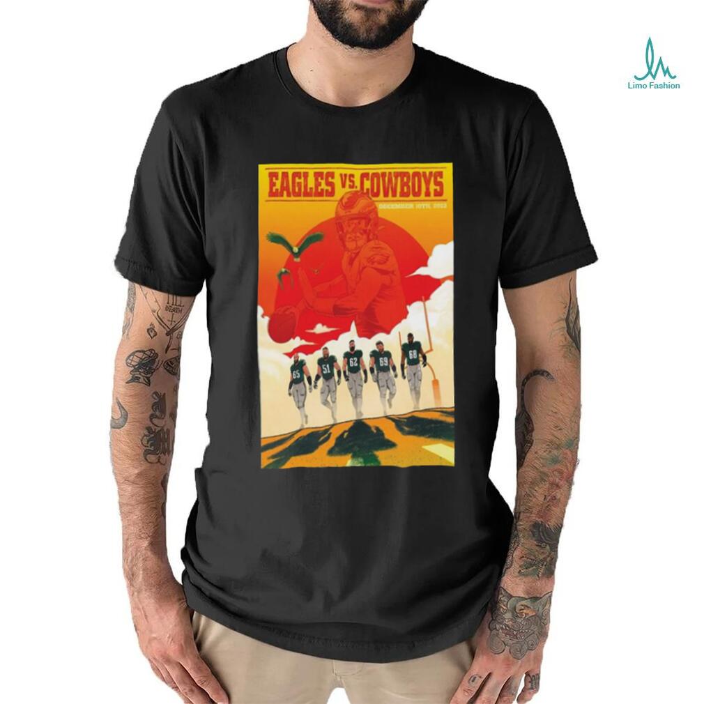 Official Eagles Vs Cowboys Dec 10 2023 Game On ESPN Poster Shirt Official Eagles Vs Cowboys Dec 10 2023 Game On ESPN Poster Shirt