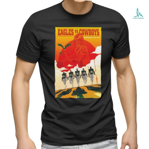 Official Eagles Vs Cowboys Dec 10 2023 Game On ESPN Poster Shirt