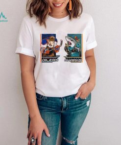 Official Edmonton Oilers VS San Jose Sharks NHL Dec 29 2023 hockey shirt