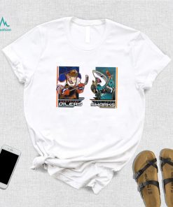 Official Edmonton Oilers VS San Jose Sharks NHL Dec 29 2023 hockey shirt