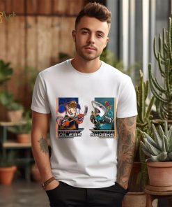 Official Edmonton Oilers VS San Jose Sharks NHL Dec 29 2023 hockey shirt
