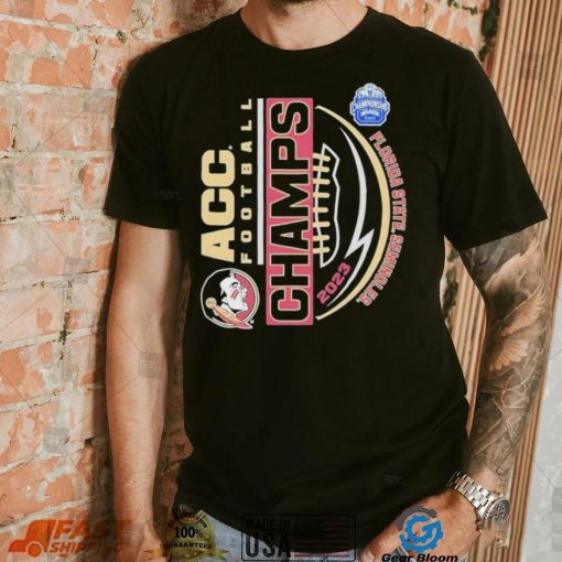 Official Florida State Seminoles Acc Champs 2023 Football Shirt