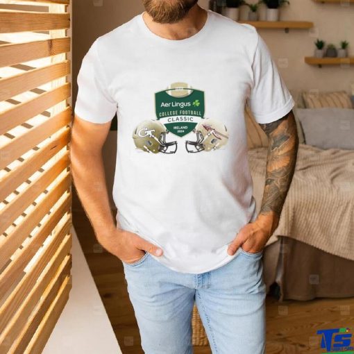 Official Florida State Seminoles Vs Georgia Tech Dublin 2024 College Football Classic Ireland Shirt