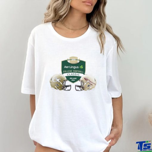 Official Florida State Seminoles Vs Georgia Tech Dublin 2024 College Football Classic Ireland Shirt