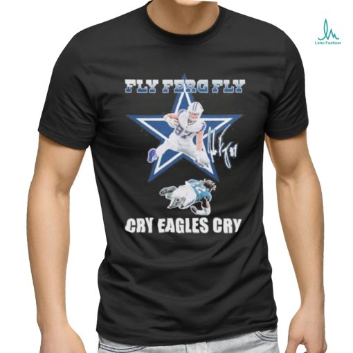 Official Fly Ferg Fly Cry Eagles Cry T Shirt