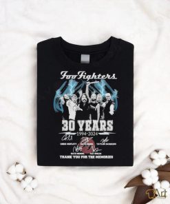 Official Foo Fighters Rock Band 30 Years Of Memories Shirt