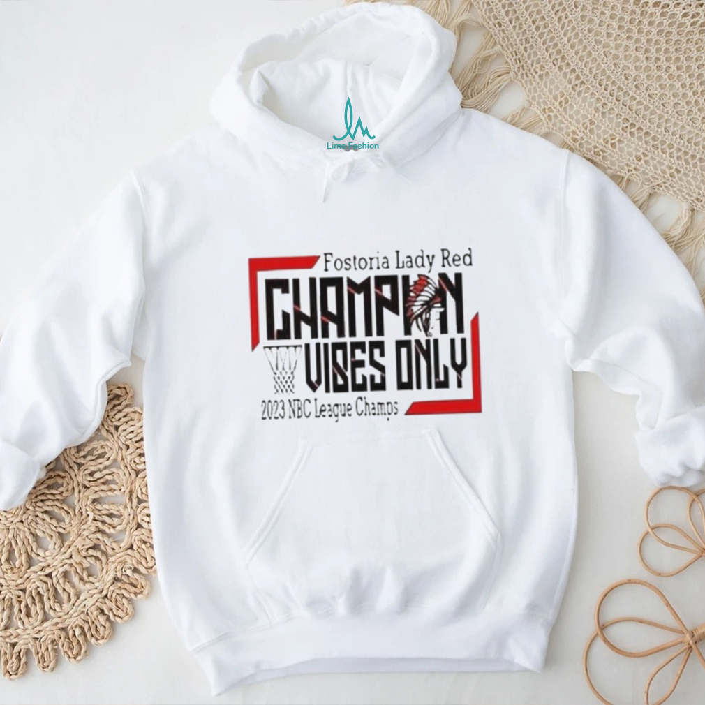 Official Fostoria Lady Red 2023 NBC Champions T Shirt Official Fostoria Lady Red 2023 NBC Champions T Shirt