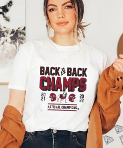 Official Georgia Football Back To Back Champs Shirt