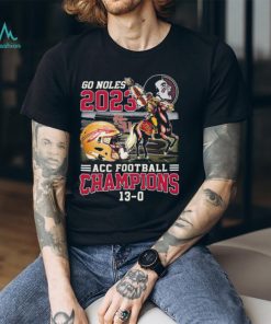 Official Go Noles 2023 ACC Football Champions Florida State Seminoles 13 0 Shirt