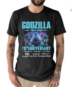 Official Godzilla 1954 2024 70th Anniversary Memories Shirt