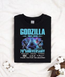 Official Godzilla 1954 2024 70th Anniversary Memories Shirt