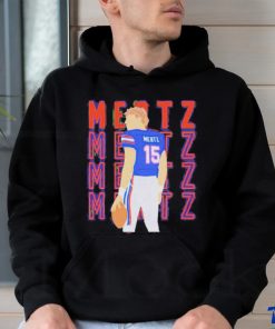 Official Graham mertz college mertz silhouette T shirt