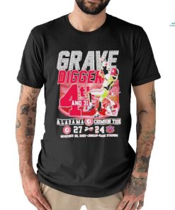 Official Grave Digger 4th And 31 Alabama Crimson Tide 27 – 24 Auburn Tigers November 25, 2023 Jordan Hare Stadium T shirt