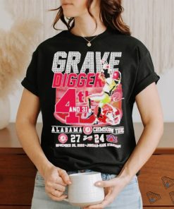 Official Grave Digger 4th And 31 Alabama Crimson Tide 27 – 24 Auburn Tigers November 25, 2023 Jordan Hare Stadium T shirt