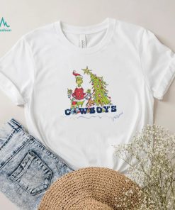 Official Grinch And Max Christmas Tree Dallas Cowboys Shirt, hoodie, sweater, long sleeve and tank top Official Grinch And Max Christmas Tree Dallas Cowboys Shirt