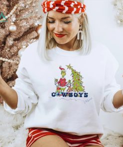 Official Grinch And Max Christmas Tree Dallas Cowboys Shirt, hoodie, sweater, long sleeve and tank top Official Grinch And Max Christmas Tree Dallas Cowboys Shirt
