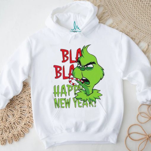 Official Grinch Bla Bla Happy New Year T Shirt