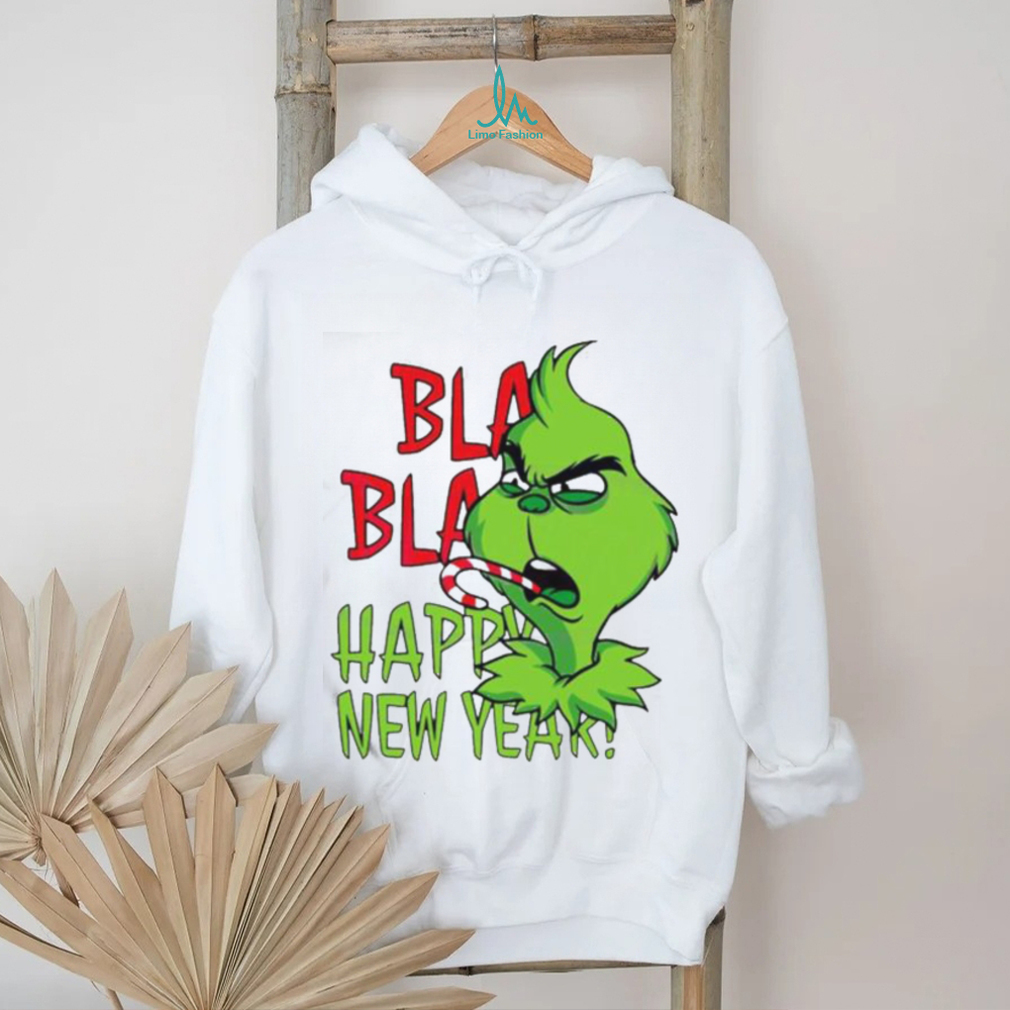 Official Grinch Bla Bla Happy New Year T Shirt Official Grinch Bla Bla Happy New Year T Shirt