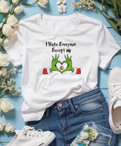 Official Grinch I Hate Everyone Except My Washington Commanders NFL Shirt