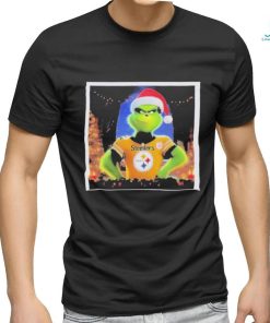 Official Grinch Pittsburgh Steelers Christmas T shirt