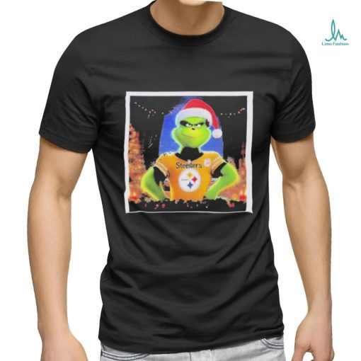 Official Grinch Pittsburgh Steelers Christmas T shirt